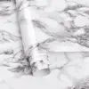 PVC Thickened Waterproof And Oil-proof Marble Wallpaper Self-adhesive Sticker Bathroom Cabinet Cooktop Desktop Decorative Film 2