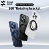 SmartDevil Magnetic Phone Case For iPhone 15 Pro Max 15 Plus 15 Pro Transparent Magsafe Wireless Charging Case Magnet Back Cover 1
