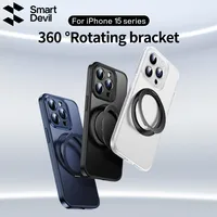 SmartDevil Magnetic Phone Case For iPhone 15 Pro Max 15 Plus 15 Pro Transparent Magsafe Wireless Charging Case Magnet Back Cover 1