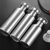 Portable Stainless Steel Water Bottle with handle 2000ml/1000ml/500ml Sports Flasks Travel Cycling Hiking Camping bicycle flask 6