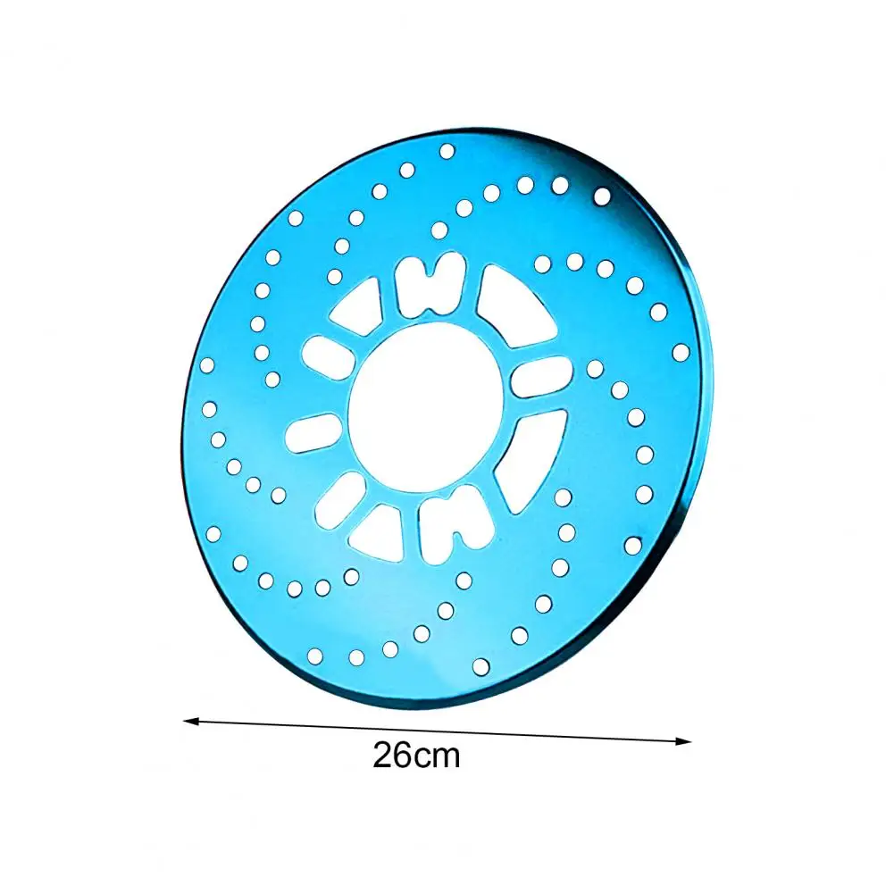 2Pcs Disc Brake Rotor Hollow-out Decorative Bright-colored Brake Cover Car Exterior Accessories for Auto