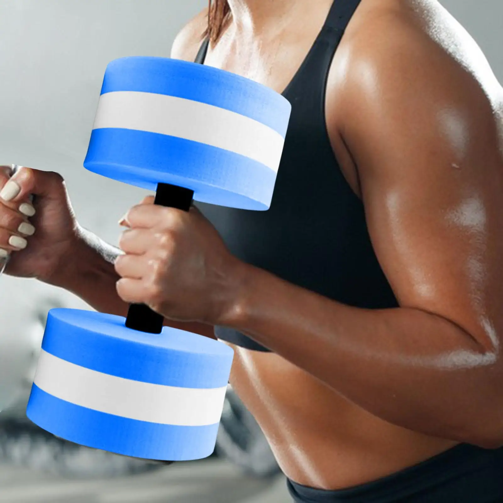 Aquatic Dumbbell Water Dumbells Hand Bar for Water Sports Pool Fitness