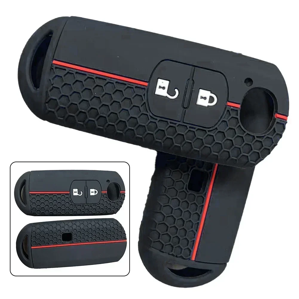 Mazda Key Silicone Key Case Car Keychain Protection 2 Button Mazda CX-5 2012-CX-7 2010 -