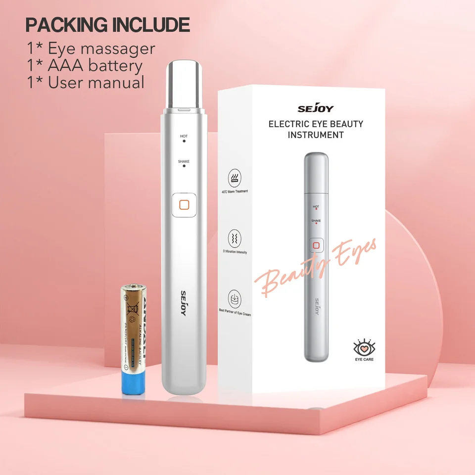 Heat Eye Massager for Relaxation and Wellness