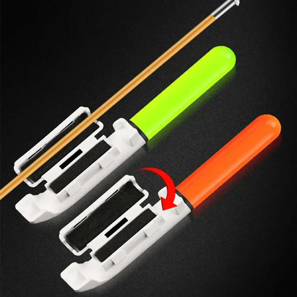 Waterproof LED Luminous Fishing Rod Light with USB Rechargeable Battery