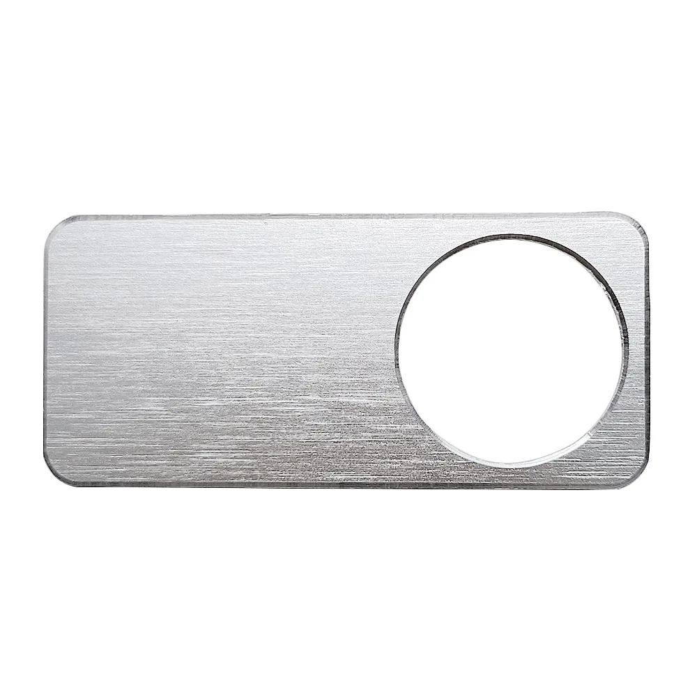 Car Styling Stickers 1PCS Styling Chrome Keyhole Cover Trim Key Hole Trims Sticker For Mercedes Benz C Class W204 E Class W212 GLK X204 GLS