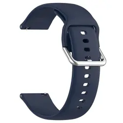 Enhanced Silicone Sports Wristband Bracelet 22mm for CMF Watch Pro(D395) (Dark Blue)