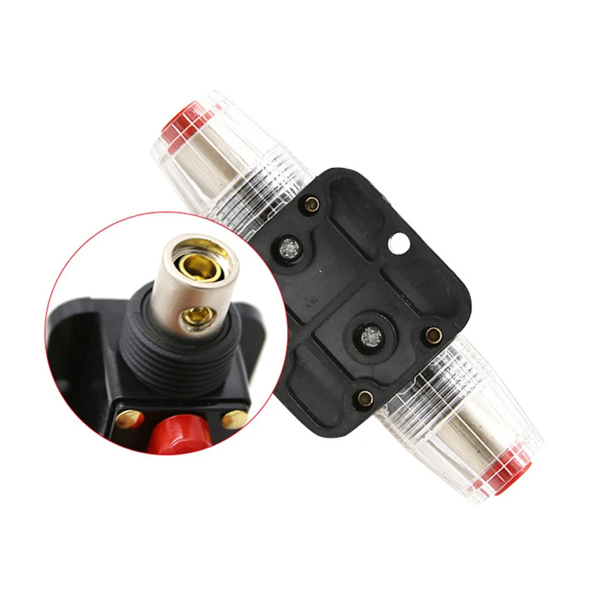 12V-48V DC 30A 60A 80A 100A 150A 250A 300A Fuse Waterproof Charger Circuit Breaker Trolling Power Protection For Car Boat Audio - 44 - View #7