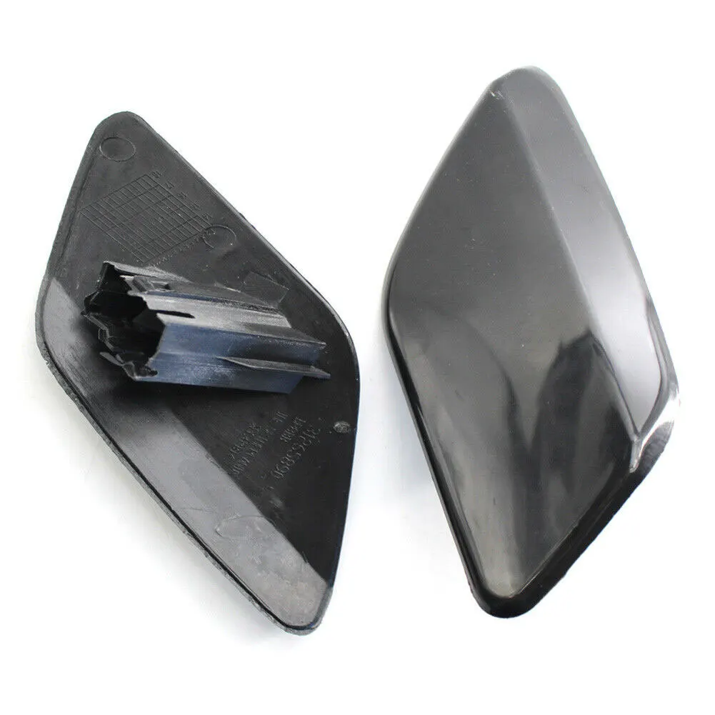 Front Headlight Washer Cap Cover For Volvo 2011-2013 S60 39802699 39802681 Water Spray Left+Right Bumper Trim Shell car headlight washer nozzle cover