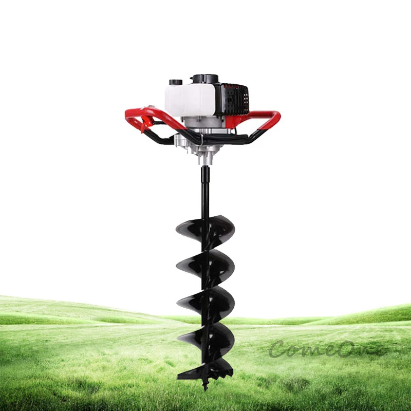 

52/68/71CC High Power Ground Drill and Drilling Machine Tree Planting Digger Gasoline Rig Two/Four-stroke Drilling Pile Driver