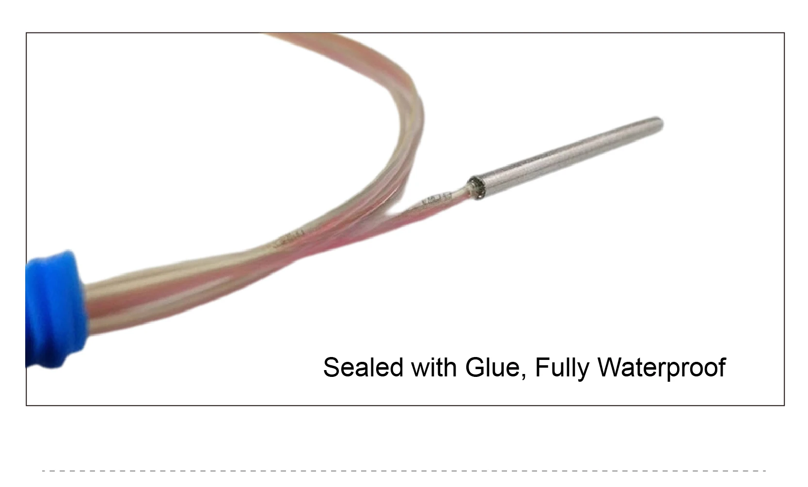 Waterproof Oil Resistant K/J/T Type Micro Thermocouple Sensor φ1.5 φ2.0mm High T