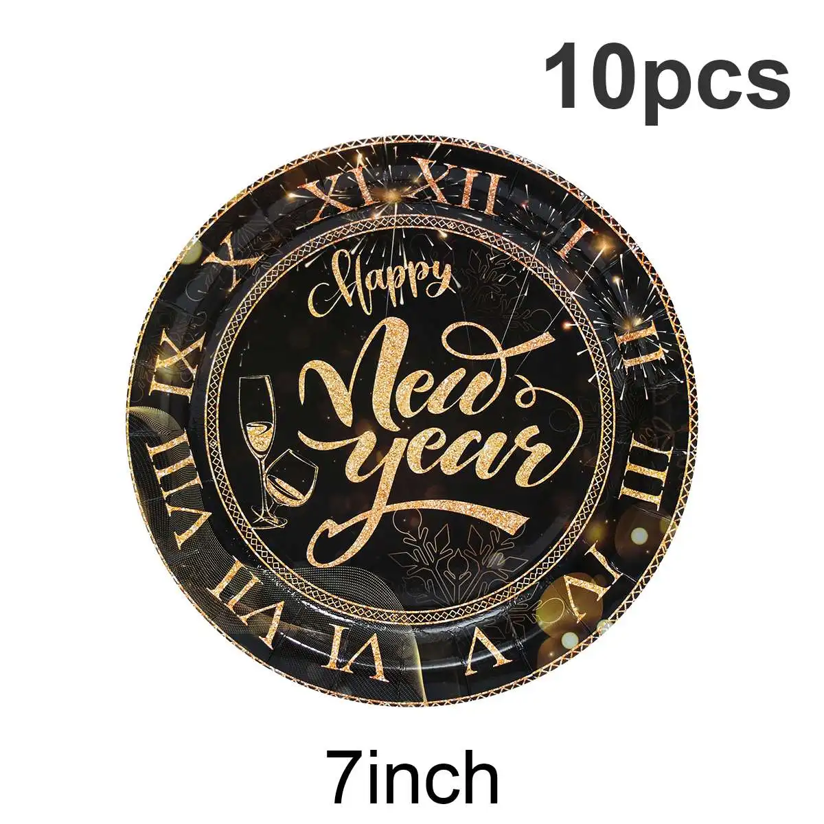 10pcs 7inch plate