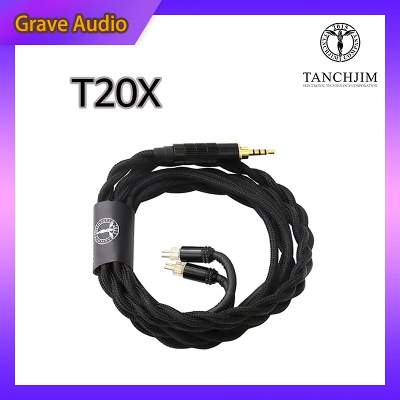

Кабель для наушников TANCHJIM T20X BTN82, Bluetooth, Aptx, с 2-контактным/0,78 мм разъемами, 3,5/2,5/4,4 мм