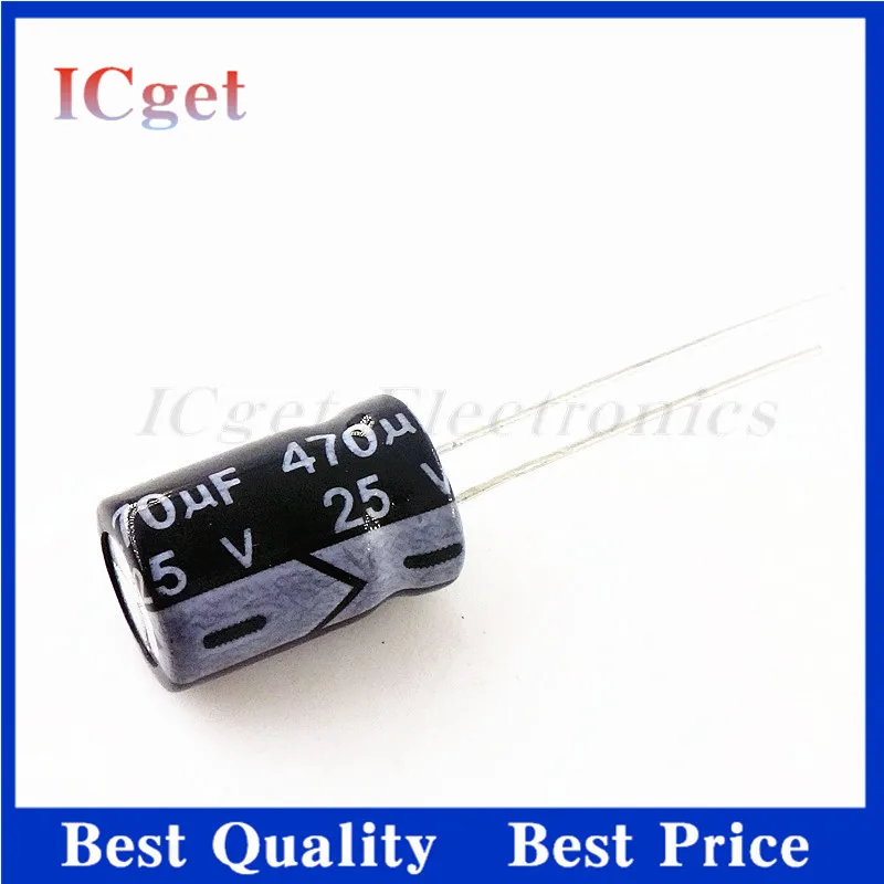 10PCS 470UF 35V 16V/25V/35V/50V/63V/100V 470UF Aluminum electrolytic capacitor electrolytic capacitor,aluminum electrolytic capacitor