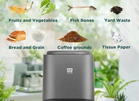 Eco-friendly Kitchen Waste Composter Innovative Biological Waste Management System Electric Commutator Automatic Household Use 2