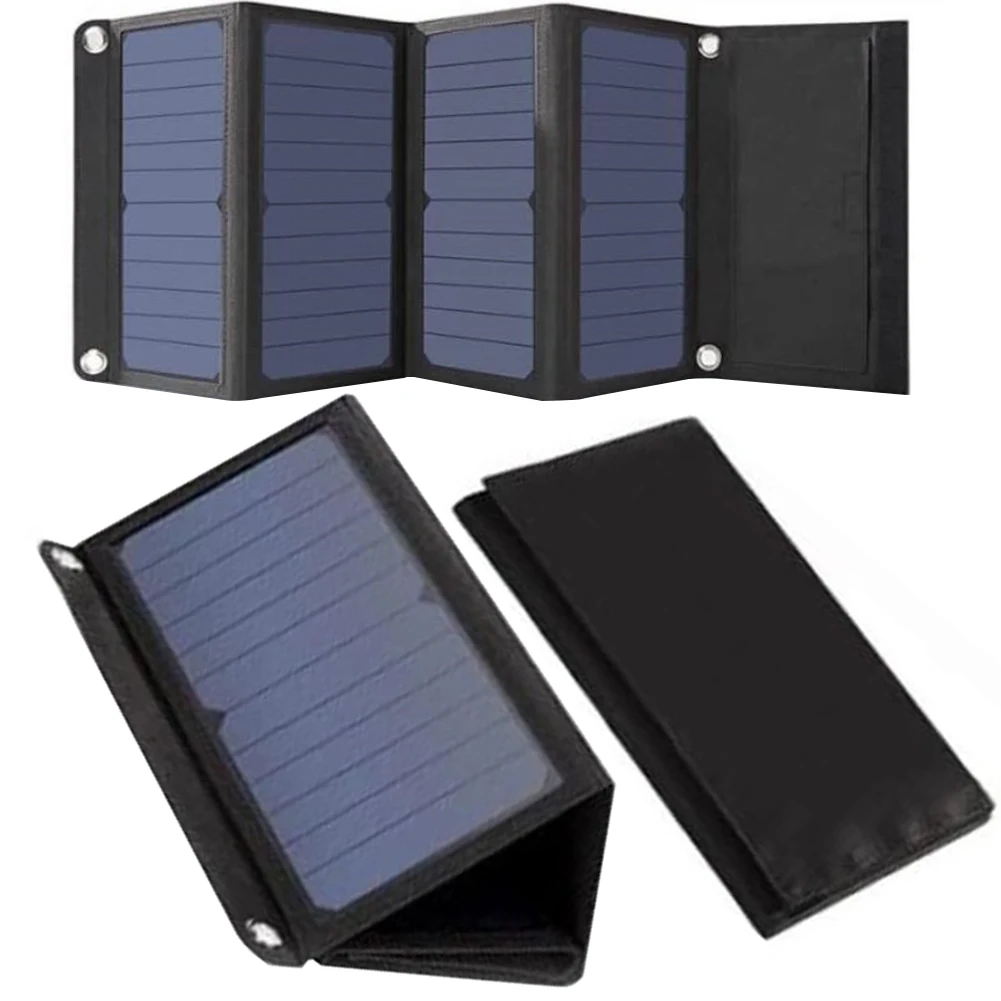 40W Foldable Solar Panel Portable Solar Panel Outdoor Portable Folding Charger for Traveling Camping Backpacking