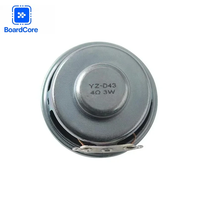 1-20Pcs 40mm 미니 스피커 4 옴 3W 혼 라우드 스피커 키트 4cm Arduino DIY 전자 프로젝트 증폭기 용