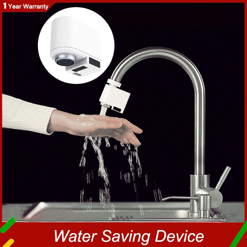 SMART robinet économiseur d'eau infrarouge ON/OFF automatique, smart water  saver , infrared atomatic tap faucet