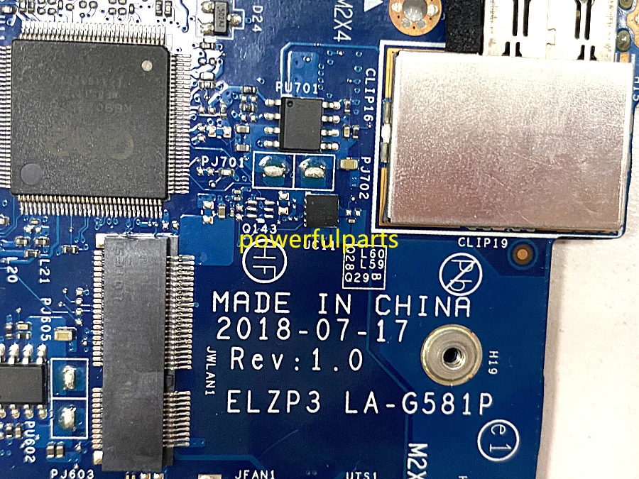 best motherboard for home pc working perfect for lenovo Yoga 730-13IWL laptop motherboard  i7-8565U cpu +16G ram 5B20T02800 ELZP3 LA-G581P tested well best pc mother board