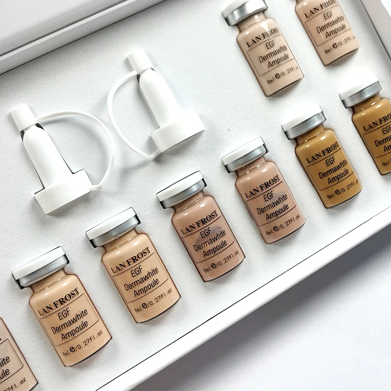 12 high-end gift boxes for BB Cream Glow foundation make-up starter kit