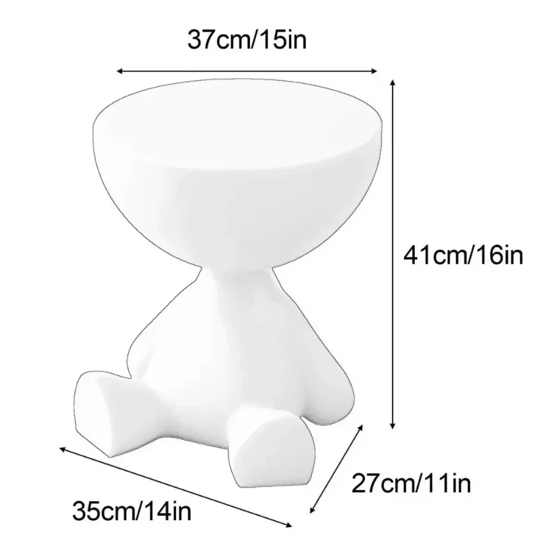 Modern Round Coffee Table 5