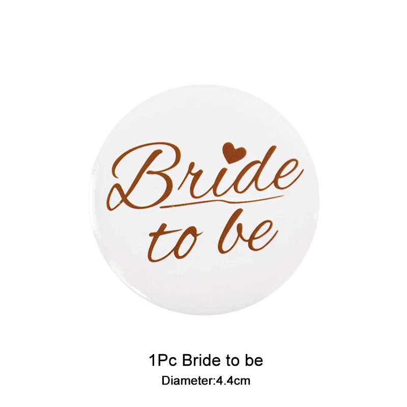 Bride to Be & Team Bride Badges - Perfect for Bridal Showers, Bachelorette Parties, and Hen Night Celebrations