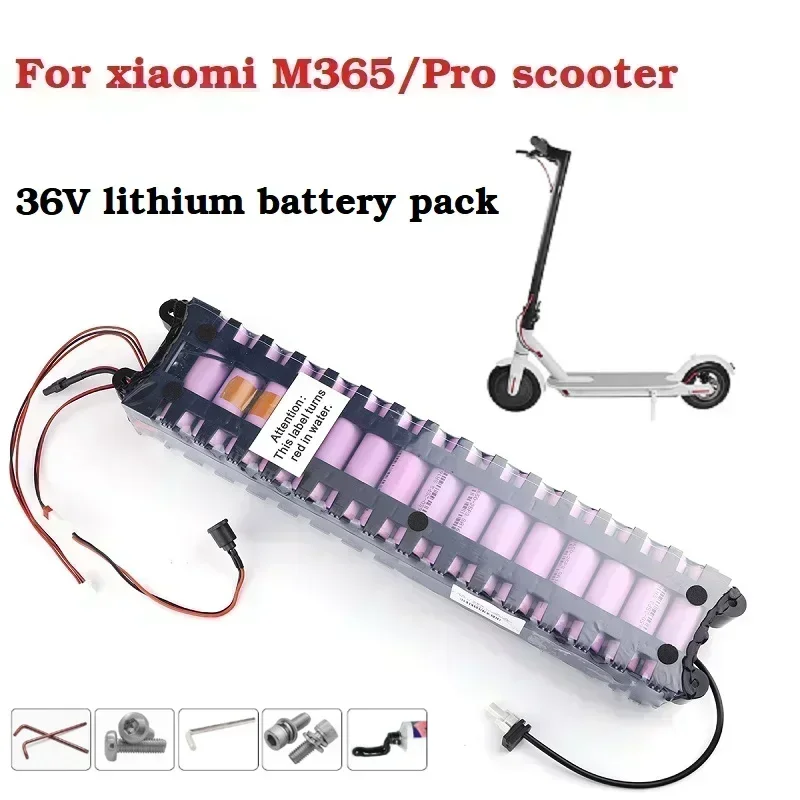 

36V 10.5Ah 10S3P with APP 18650 lithium battery pack suitable for Xiaomi M365 electric bicycle scooter built-in 20A BMS