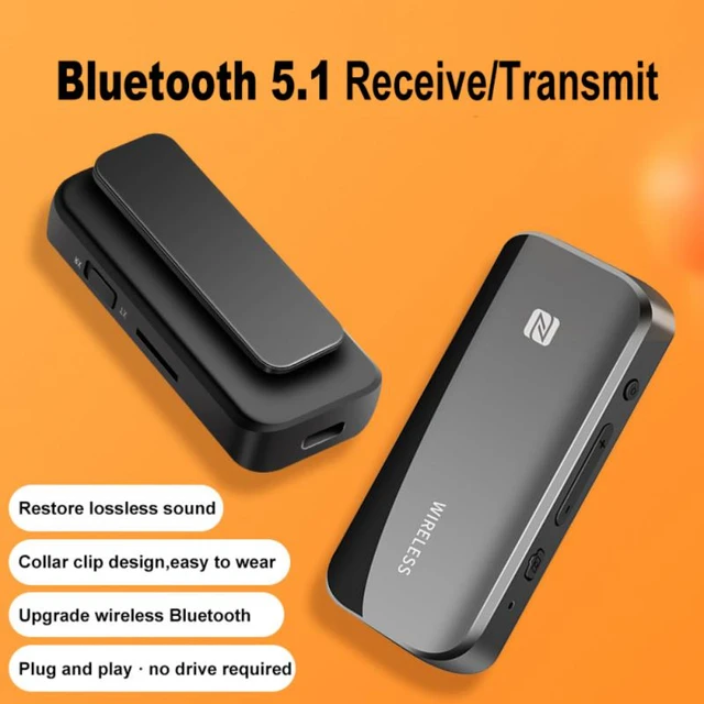 Émetteur-récepteur Bluetooth 5.0, adaptateur audio sans fil, 2 en 1, A2DP,  prise 3.5mm, adaptateur Bluetooth mx, PC, TV, sauna, téléphone, voiture -  AliExpress