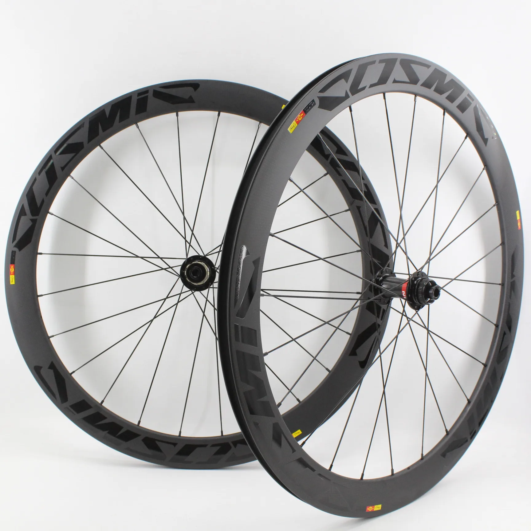 

New 700C 38/50/60/88mm Road bike 3K full carbon bicycle wheelset tubular clincher tubeless rims Thru Axle disc brake hubs wheels