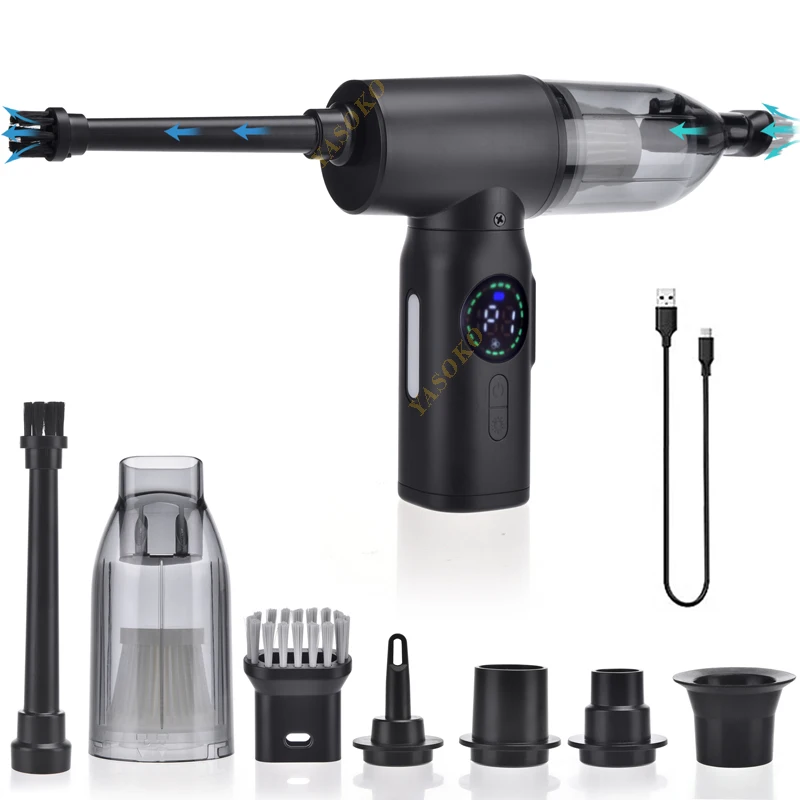 Portable2in1AirBlowerVacuumCleanerforPCCleaningCordless