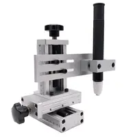 XYZ Axi Three Dimensional Cross-Shape Sliding Table Adjusting Frame Aluminum Alloy Clamp Welding Torch Holder Support Stand 2
