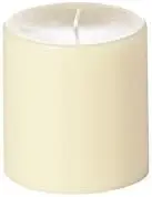 

Unscented Column Pillar Candle, Ivory, ea Velas aromáticas perfumadas Birthday decoration Sparkle candles for birthday Led cand