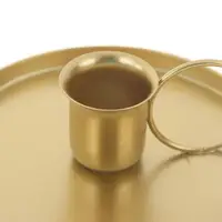 Candlestick Taper Creative Exquisite Wrought Iron Candle Container Metal Iron With Handle Home Decorations Candlestick Ornaments 2