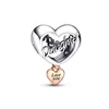 Hot Sale Family Tree Dad&Mum Sister Daughter Hearts Charm Beads Fit Original European 925 Silver Bracelet DIY Women Jewelry GIft 5