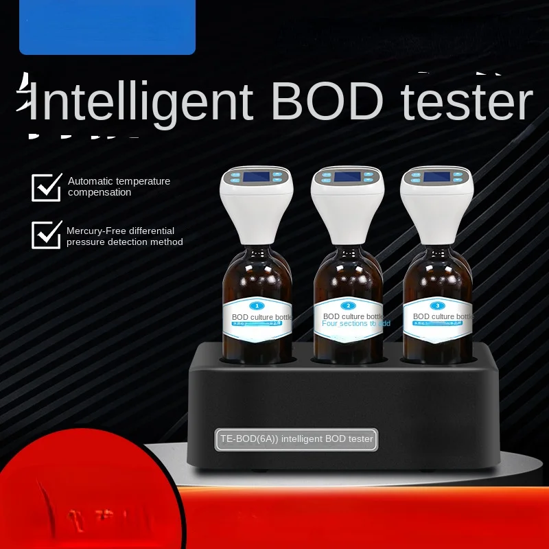 

Rapid Analyzer Biochemical Oxygen Demand Sewage Bod Detection Tester Biochemical Incubator Mercury-Free Differential Pressure