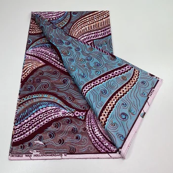 2026 New Style Nigeria Golden- Wax Print Fabric - High Quality African Wax Print Fabric for Patchwork, Clothing & DIY" 3C4 1