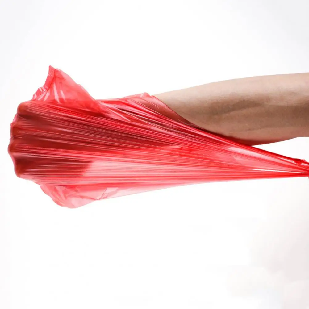 100Pcs 18/22/24/26/28/32/36/40cm Grocery Shopping Bags Large Strong Load-bearing Disposable Garbage Bags With Reinforced Handles