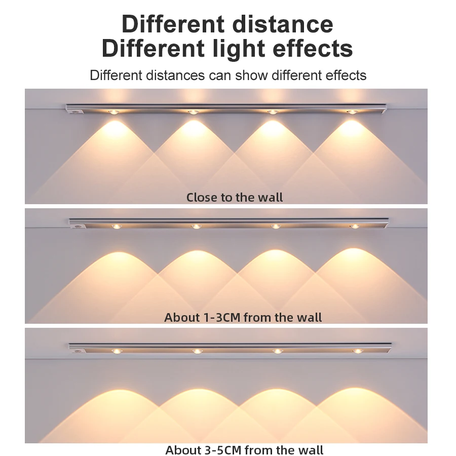 Motion Sensor Light LED Night Light LED Motion Sensor Light Night Light Motion Sensor Night Light LED Cabinet Lights LED Night Lamp Motion Sensor LED Light Motion Sensor Lamp 30/40/55CM Ultra thin LED Lights Cabinet Lighting PIR Motion Sensor USB Rechargeable Wireless Night lights Cabinet Kitchen lamp