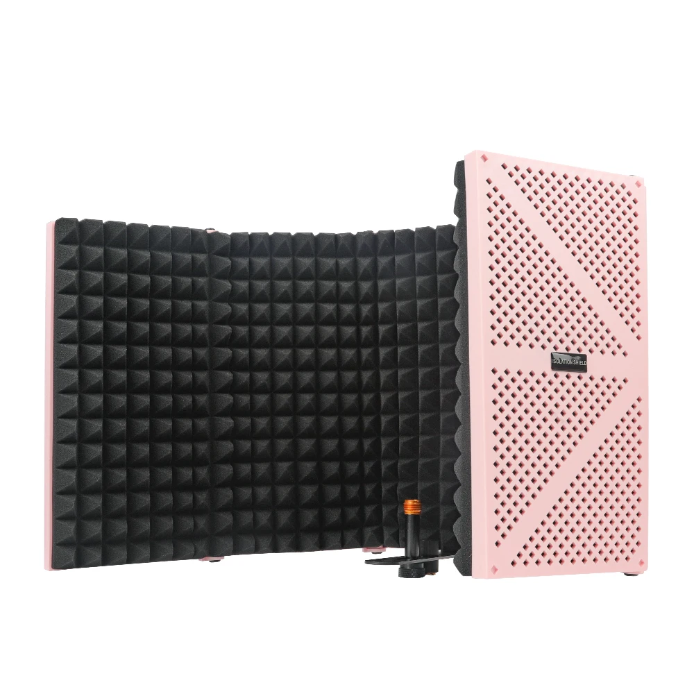 

Студийный микрофон, записывающий отражающий фильтр, черный цветной Материал EVA, оригинальный звукоизоляционный экран из пеноматериала