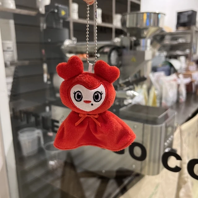 LOVELY SCRUNCHIE FACE KEYRING モモ　韓国限定 New Lovelys Plush Korean Super Star Plush Toy TWICE Momo