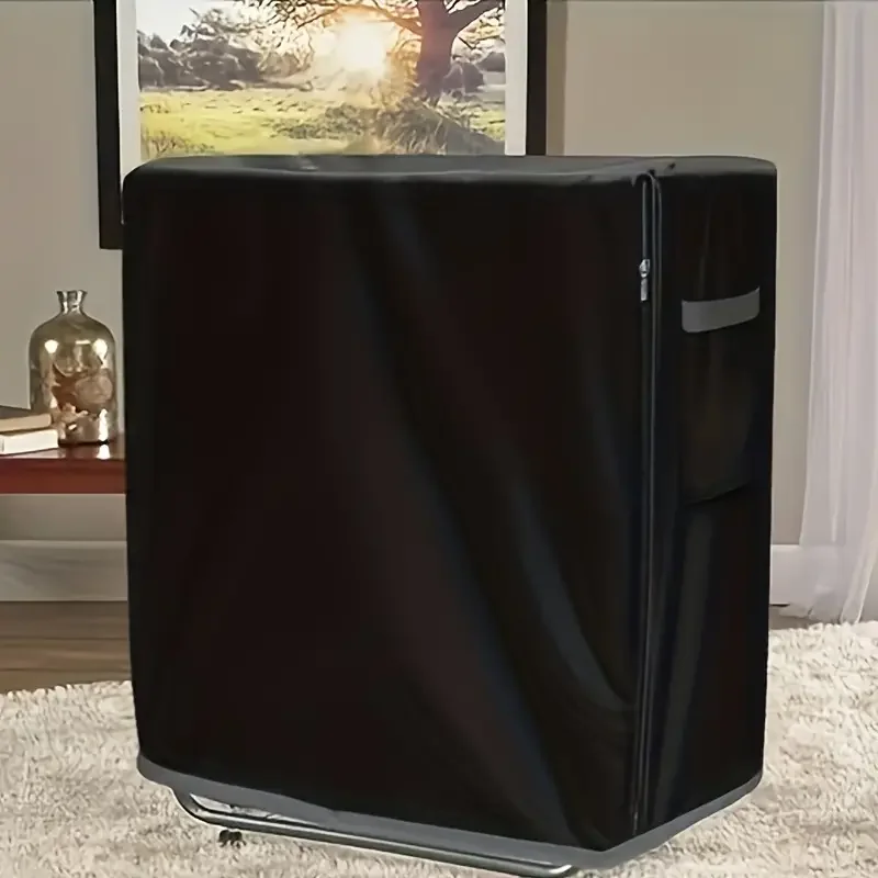 1pcs multifunctional protective cover folding bed cover, waterproof, with powerful zipper, buckle and side storage bag 2