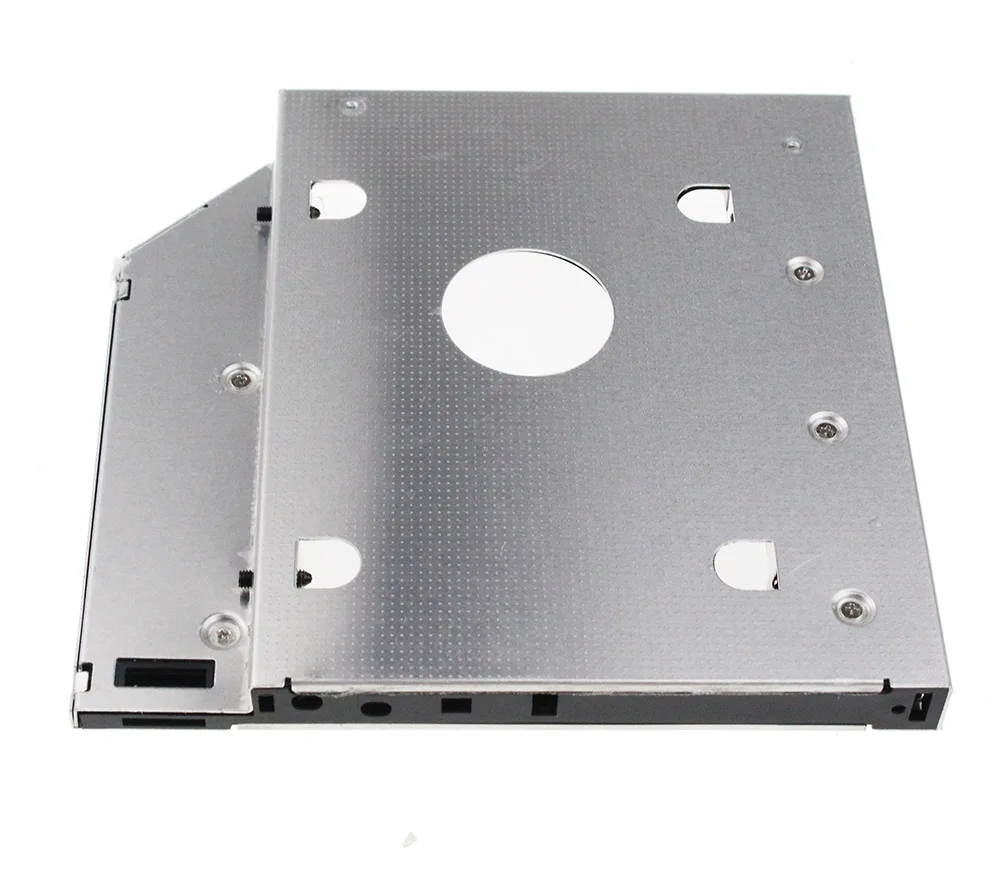 12.7mm Aluminum Metal Material 2nd HDD Caddy SATA To SATA 2.5" SSD HDD Case For Laptop ODD DVD/CD-ROM Optibay