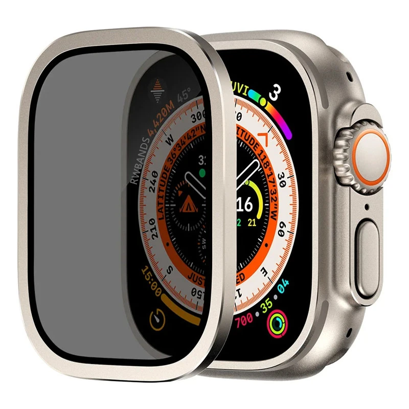 Durable Aluminum Alloy Case with Tempered Glass Screen Protector