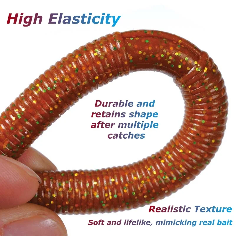 10pcs Senko Soft Worm Bait 5