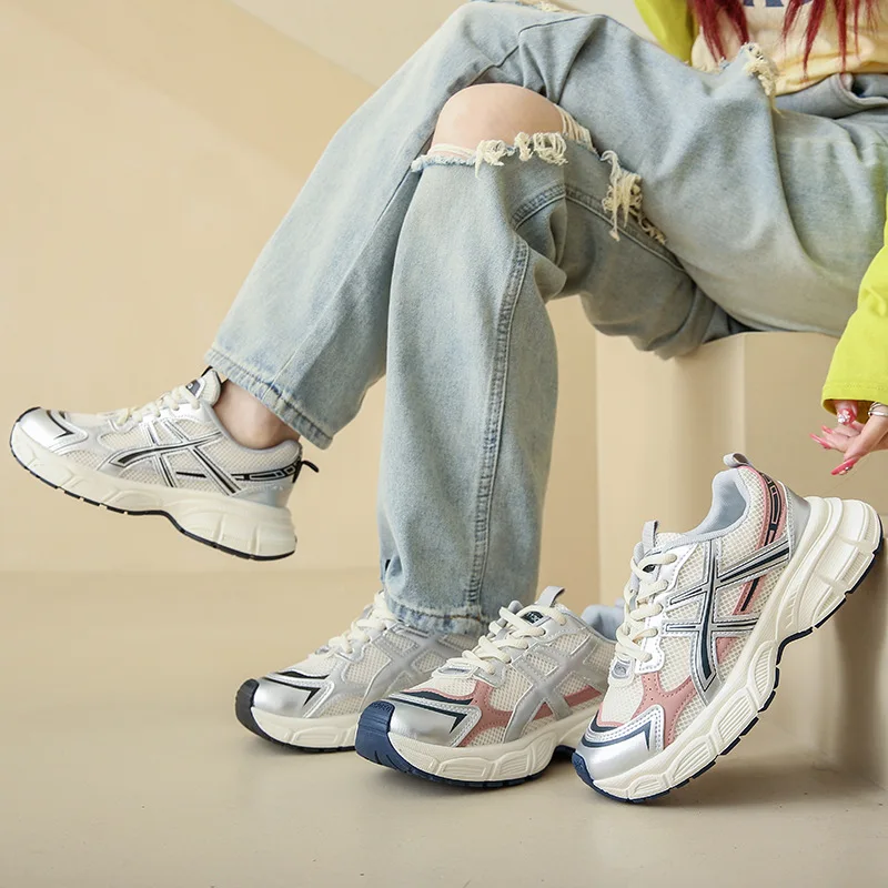 Women fashion leisure sports shoes women soft vulcanized shoes sneakers shoes sneakers Feminino tennis shoes net