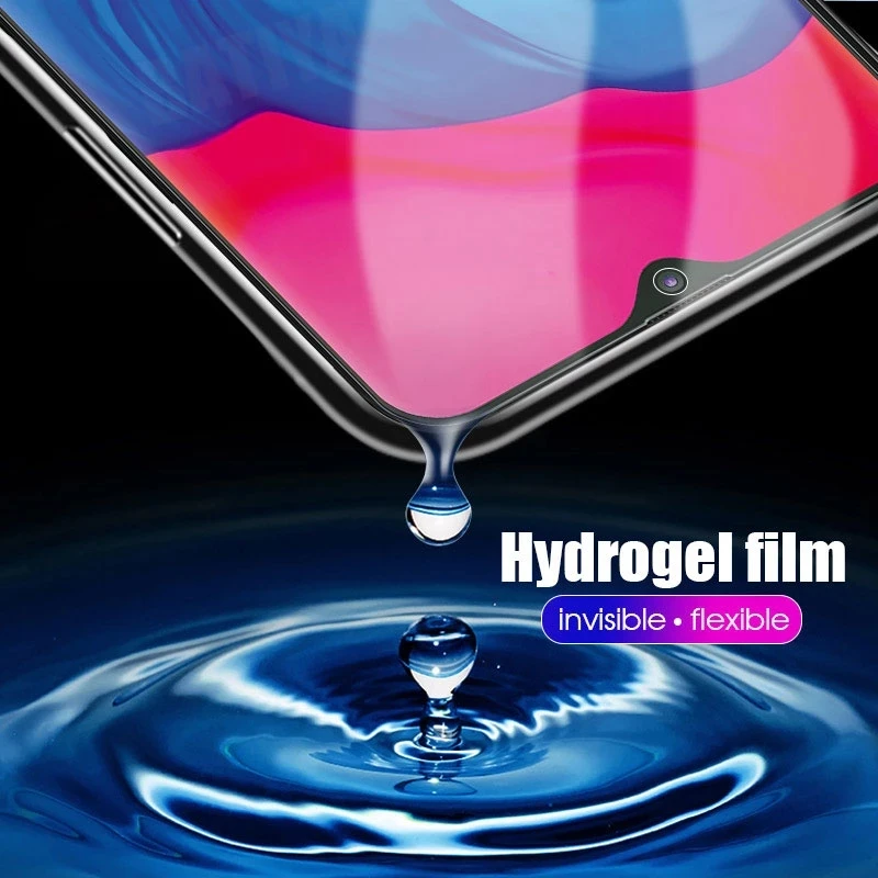 3Pcs Full Cover Flexible Silicone Hydrogel Screen Protector Film