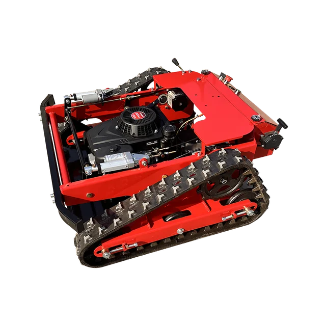 Machine de Découpe pour Tout Terrain approuvée CE Inondation, Personnalisation des Pistes en Caoutchouc Agricole, Robot Télécommandé Tondeuse à Gazon 5