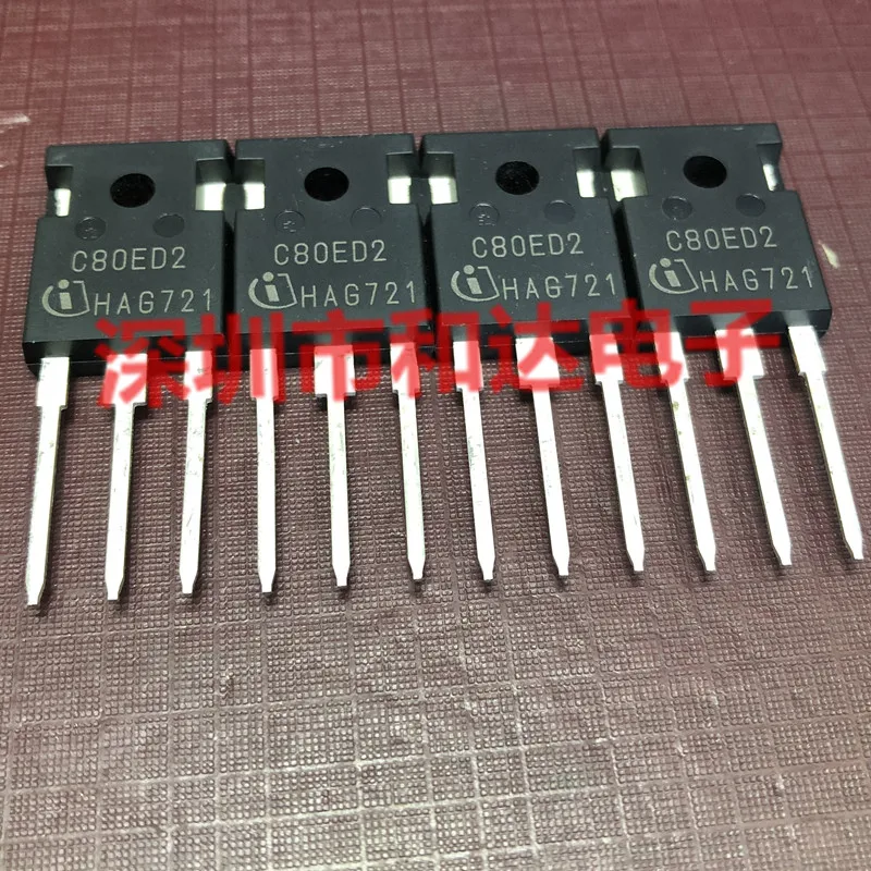 

(5Pcs/lot)C80ED2 IDW80C65D2 TO-247 650V 80A