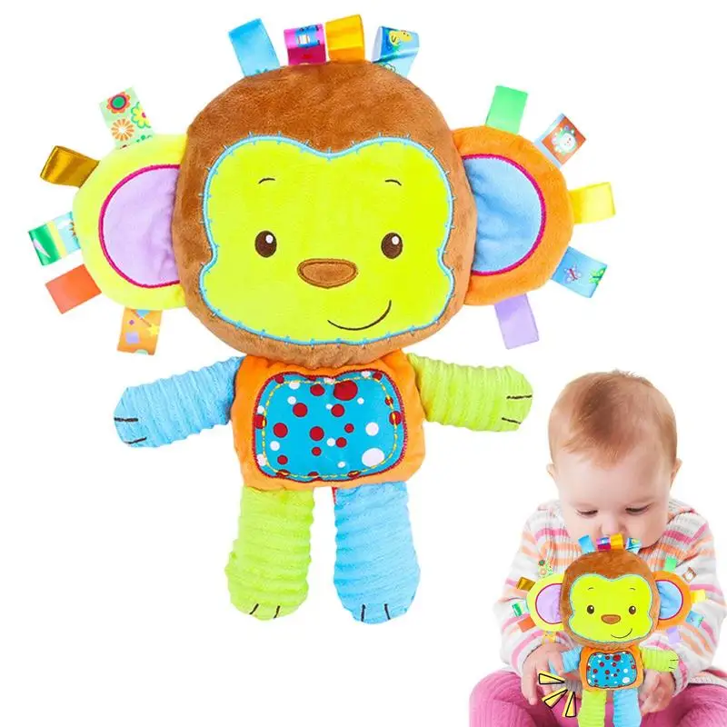 

Plush Soft Rattle Toys Animal Shape Cute Rattle Plush Crib Doll Animal Shape Kids Activity And Teething Toy For 3 Months Newborn