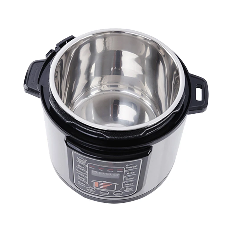 12L Multifunctional Electric Pressure Cooker Instantaneous Programmable Timing Automatic Stainless Steel Cooker